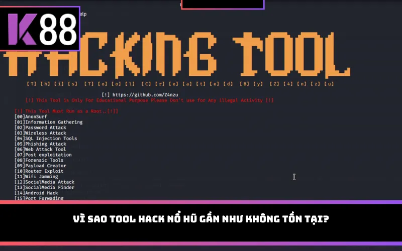 Vì sao tool hack nổ hũ gần như không tồn tại?